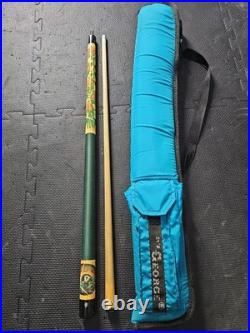 Mcdermott GLD-01 Rose Vintage Pool Cue 1994 Billiards With It's George Case Fur