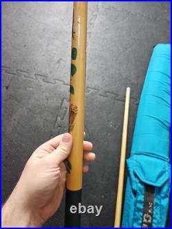 Mcdermott GLD-01 Rose Vintage Pool Cue 1994 Billiards With It's George Case Fur