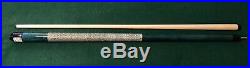 Mcdermott Gs-01 Teal Green Stained Pool Cue Stick Excellent Condition