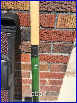 Mcdermott L3 Lucky 2pc Pool Cue Stick In Black Case (g29018937)