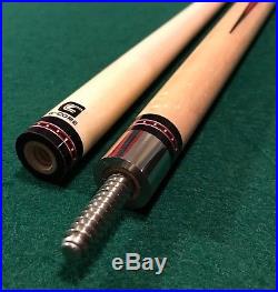 Mcdermott Limited Edition Snap-on Pool Cue And Case Set Excellent Condition