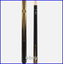 Mcdermott Lucky L38 Maple Billiard Game Pool Cue Stick Black Paint Silver Rings