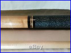 Mcdermott M43A Tucson Pool cue 2004-2009 Nice Wood and Metal Detail Inlays
