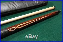 Mcdermott M8-f5 Sword Pool Cue Stick Excellent Condition Leather Wrap