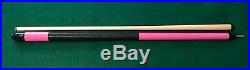 Mcdermott Mg-14 Pink Pool Cue Stick & Case Excellent Condition
