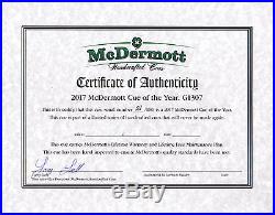Mcdermott Pool Cue 2017 Cue Of The Year G1307 #21/100 Free Shipping Free Case
