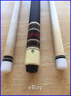 Mcdermott Pool Cue With Two Shafts And Joe Porper's Case