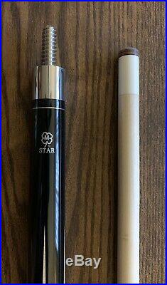 Mcdermott Star S53 Pool Cue Hard Case And Predator Chalk Included