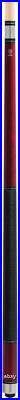 Mcdermott Star S80 Red Billiard Pool Cue Stick Silver Rings + Irish Linen Wrap