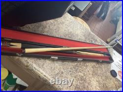 Mcdermott Star S9 Birdseye Maple Two Piece Billiard Game Table Pool Cue Stick