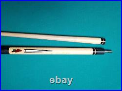 Mcdermott Top of the Line E-J6 Bird Pool Cue in Excellent Original Condition