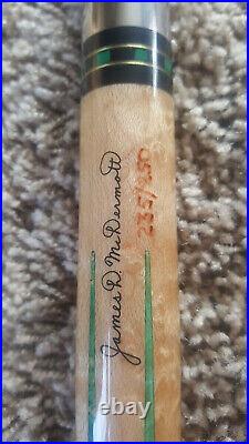 Mcdermott pool cue M89A 192 inlays 2008 cue of the year NOS