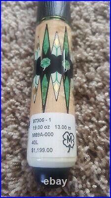 Mcdermott pool cue M89A 192 inlays 2008 cue of the year NOS