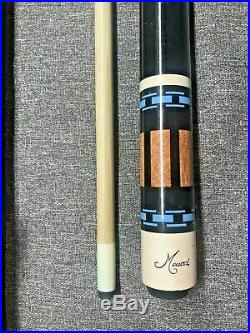 Meucci Pool Cue Vintage with Mcdermott Leather Case & Accessories 20 oz. Billiards