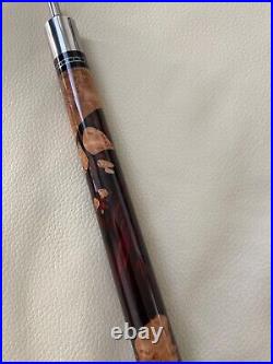 NEW McDermott H1450 Pool Cue withi-2 Shaft Vampire Night ShokWood H-Series