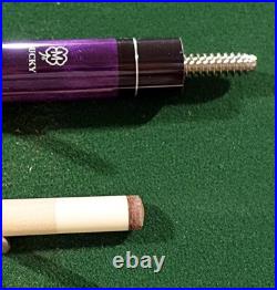 NEW McDermott L69 Lucky Pool Cue Billiards Purple FREE CASE & SHIPPING
