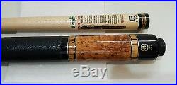 NEW McDermott pool cue G Core 19.4 oz leather wrap free dbl cue case included