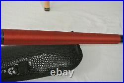 NEW NOS! McDermott D Series D-8 Pool Cue with It's George Snake SOFT CASE 20 oz