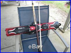 NEW Snap On Tools McDermott G Core 19.5oz Pool Cue & RARE Matching Leather Case