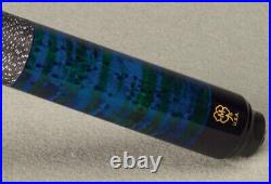 New GS08 Blue/Green McDermott Pool Cue Made In The USA With Free Shipping