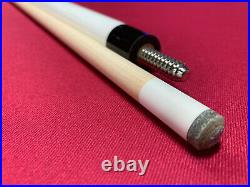 New Gray/White McDermott L75 Pool Cues Billiards withFree Case & Shipping