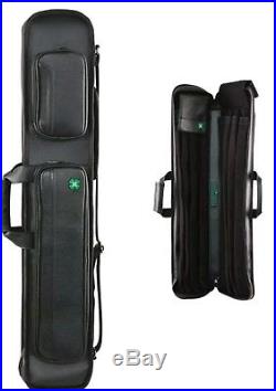 New McDermott 4x8 Butterfly Pool Cue Case, IN STOCK READY TO SHIP, Soft Case