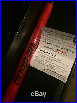 New McDermott G Core Custom Pool Cue Snap On Tools Limited Edition