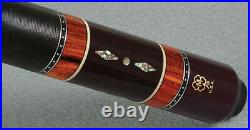 New McDermott G408 Pool Cue G-Core Shaft Cocobolo/Abalone $480.00 MSRP