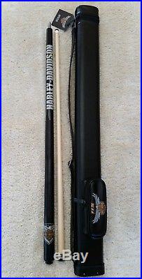 New McDermott HD41 Pool Cue 115th Anniversary withHarley Davidson Hard Case G-Core