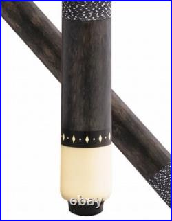 New McDermott L08 Lucky Pool Cue Smoke Grey Free Case & 3 gifts Shipping