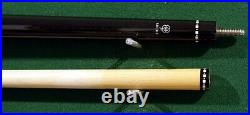 New McDermott L12 Lucky Pool Cue Billiards BLACK 3 Free Gifts +Case & shipping