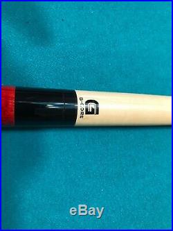 New Mcdermott Snap-on pool cue and used matching case 19 oz 13mm tip