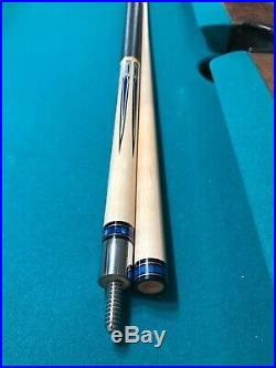 New Mcdermott Star model pool cue. Test hit only. Pretty cue with nice overlays