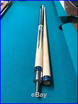 New Mcdermott Star model pool cue. Test hit only. Pretty cue with nice overlays