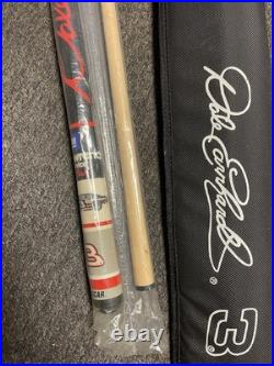 New Sealed Dale Earnhardt Commemorative Pool Stick With Padded Case