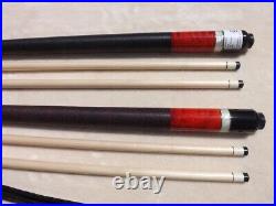Pair McDermott G208 Cue Package with Extra Lead Shafts +++ Now With Free Shipping