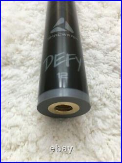 Pechauer Flat Face Speed Joint McDermott 12mm DEFY Carbon Fiber Pool Cue Shaft