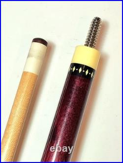 Purple L71 McDerrmont Lucky Pool Stick Cue Lightly Used Original Plastic Bag