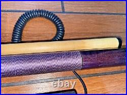 Purple McDermott Pool Cue Stick with Wrap