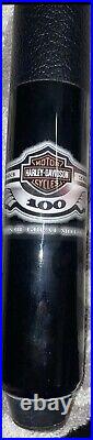 RARE HIGHLY COLLECTIBLE McDERMOTT HARLEY DAVIDSON 100TH ANNIVERSARY POOL CUE