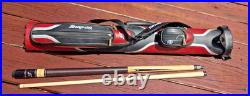 RARE McDermott Snap-On G-CORE pool cue 58/20oz McDermott SNAP1 w matching case