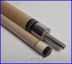 RARE McDermott Snap-On G-CORE pool cue 58/20oz McDermott SNAP1 w matching case