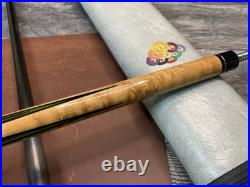RARE Mcdermott End of Run M34E Pool Cue with Revo 11.8 Radial Carbon Fiber 19oz
