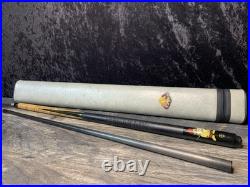 RARE Mcdermott End of Run M34E Pool Cue with Revo 11.8 Radial Carbon Fiber 19oz