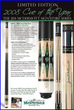 READ DESCRIPTION M89A McDermott 65/250 Pool cue 192 inlays 2008 Cue of the Year READ DESCRIPTION M89A McDermott 65/250 Pool cue 192 inlays 2008 Cue of the Year