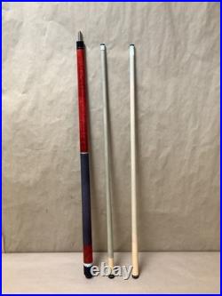 RED MCDERMOTT G208 POOL CUE With2 shafts (G29004226)