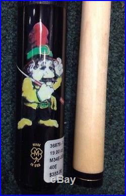 RETIRED McDERMOTT VINTAGE M34E POOL CUE LIL GUY MADE IN USA BRAND NEW IN PLASTIC