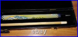 RUSTY WALLACE MILLER LITE Mcdermott NASCAR Pool Cue NEW With hard case