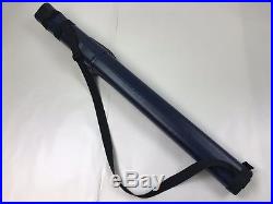 Red McDermott Pool Cue Sick 58 19oz With Blue Carrying Case