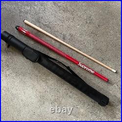 SUPREME MCDERMOTT Pool Cue Billiards with Carrying Case Red Box Logo RARE NEW